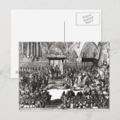 De kolonie van koning George I Briefkaart (Voorkant / Achterkant)