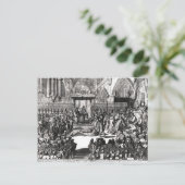 De kolonie van koning George I Briefkaart (Staand voorkant)