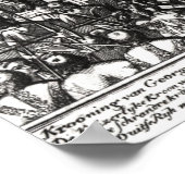 De kolonie van koning George I Poster (Hoek)