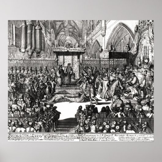 De kolonie van koning George I Poster (Voorkant)