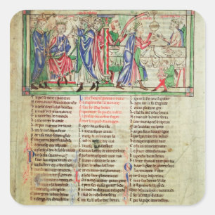 De kolonie van Koning Henry II's zoon Vierkante Sticker