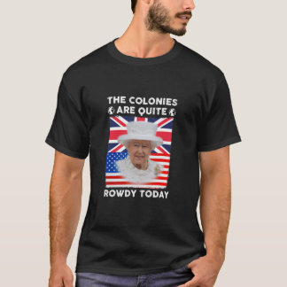 De kolonies zijn vandaag de vierde 312 behoorlijk  t-shirt