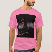 De kolos (of paniek)" van Francisco de Goya T-shirt (Voorkant)