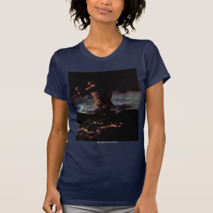 De kolos (of paniek)" van Francisco de Goya T-shirt