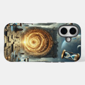 De kolossale poort van de tijd Case-Mate iPhone case (Achterkant (horizontaal))