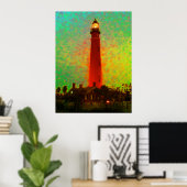 De kolossale Zonsopgang Daytona 52 van de Poster (Thuiskantoor)