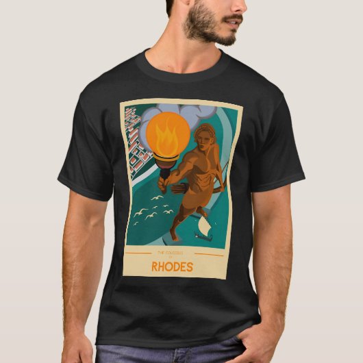 De Kolossus van Rhodos T-shirt (Voorkant)