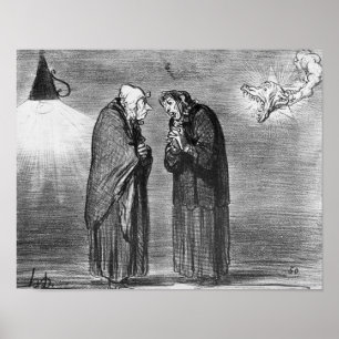 De komeet, Ah! ma pauv' madame Chaffarou Poster