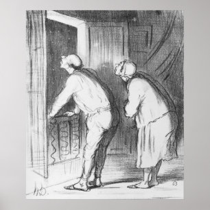 De komeet, de avond voor 13 juni poster
