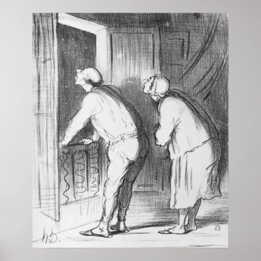 De komeet, de avond voor 13 juni poster (Voorkant)
