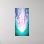 De komeet Leonard Canvas Afdruk (Voorkant)