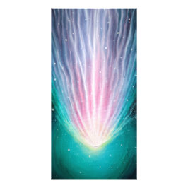 De komeet Leonard Foto Afdruk