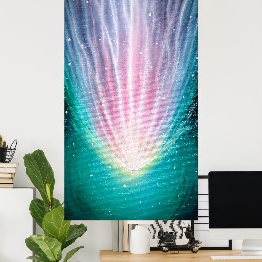 De komeet Leonard Poster (Thuiskantoor)