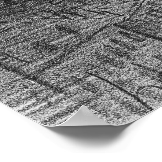 De komeet, Parisiens incredules Poster (Hoek)