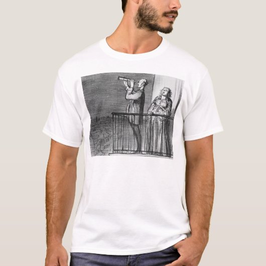 De komeet, Parisiens incredules T-shirt (Voorkant)