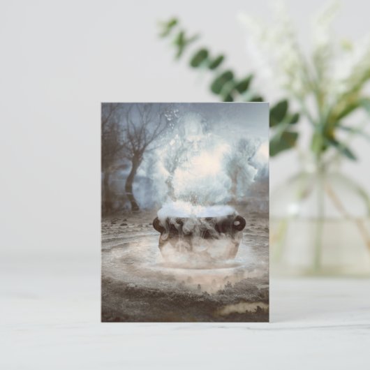 de komende briefkaart (Staand voorkant)