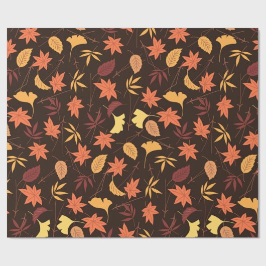 De komende herfst cadeaupapier (Vlak)