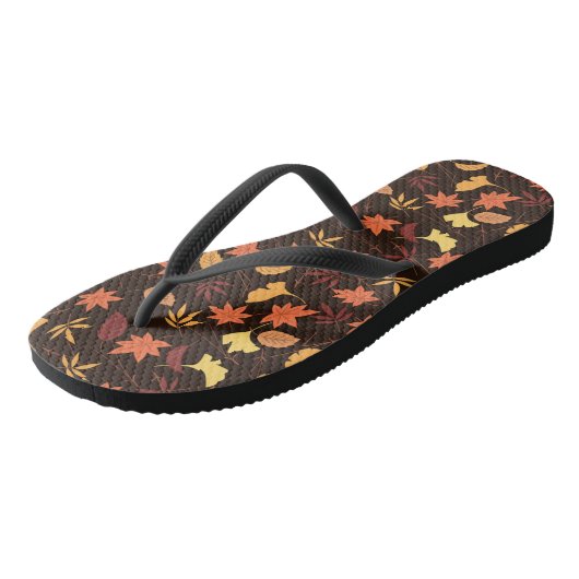 De komende herfst - teenslippers (Schuin)