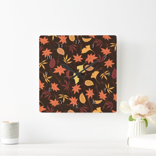 De komende herfst - vierkante klok (Huis)