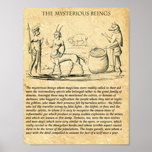 DE KOMENDE MYSTERIEUZE BEDRIJVEN POSTER (Voorkant)