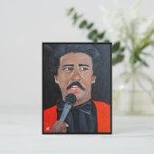 De komiek Schilderij van Alfred Fox Briefkaart (Staand voorkant)