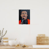 De komiek Schilderij van Alfred Fox Poster (Keuken)