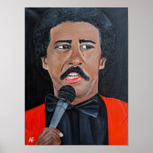 De komiek Schilderij van Alfred Fox Poster