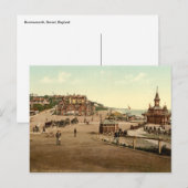 De komst van Bournemouth Harbour, Dorset, Engeland Briefkaart (Voorkant / Achterkant)
