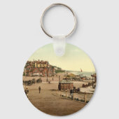 De komst van Bournemouth Harbour, Dorset, Engeland Sleutelhanger (Achterkant)