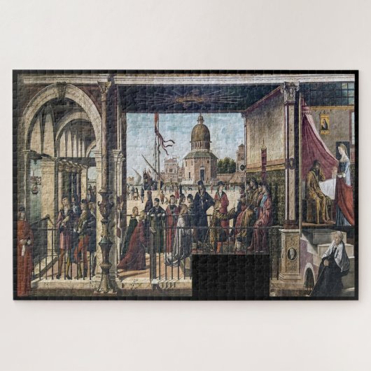 De komst van de Ambassadeurs: Renaissance Legpuzzel (Horizontaal)