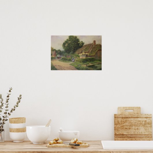 De komst van de Haycart Poster (Keuken)