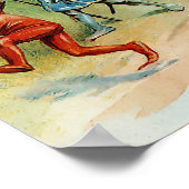 De komst van de koning en de koningin van de Fairi Poster (Hoek)