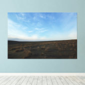 De komst van de schemering gehuld in canvas afdruk (Insitu (Houten vloer))