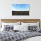 De komst van Dusk Wrapped Canvas Afdruk (Insitu (Slaapkamer))