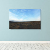 De komst van Dusk Wrapped Canvas Afdruk (Insitu (Houten vloer))