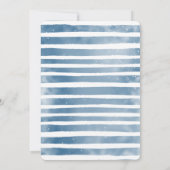 De komst van een nieuwe Aviator: Boy Baby shower Kaart (Achterkant)