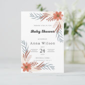 De komst van een nieuwe baby met stijl vieren kaart (Staand voorkant)