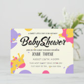 De komst van je kleine wonder vieren! kaart (Staand voorkant)