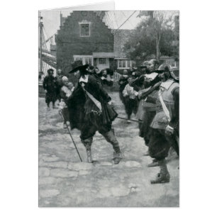 De komst van Stuyvesant in New Amsterdam