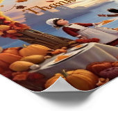De komst van Thaksgiving Poster (Hoek)