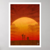 De Kone Wars Minimalist Poster (Voorkant)