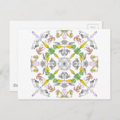 De konijnen van de caleidoscoop briefkaart (Voorkant / Achterkant)