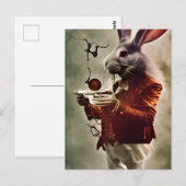 De konijnenheer briefkaart (Voorkant / Achterkant)