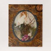 De konijnenhol omlaag legpuzzel (Verticaal)