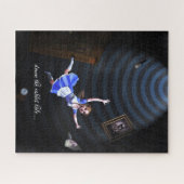 De konijnenhol omlaag legpuzzel (Horizontaal)