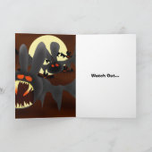 De konijntjes zijn een Comin'. Feestdagen Kaart (Binnen)