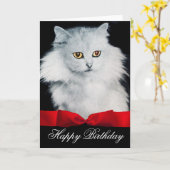 DE KONIN VAN WITTE RUNDEREN MET RODE RIBBON KAART (Gele Bloem)