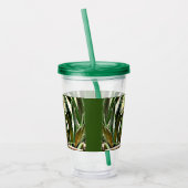 "De koning" Acrylische Drink Tumbler Acryl Drinkbeker (Links)