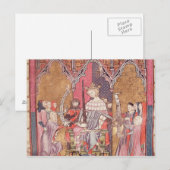 De koning bestuurt justitie briefkaart (Voorkant / Achterkant)