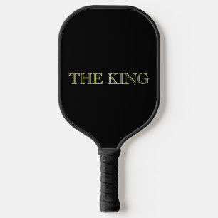 De Koning Black Gold Luxe Minimaal Design Pickleball Paddle